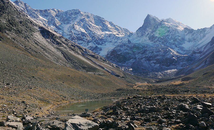 primavera en el Cajón del Maipo